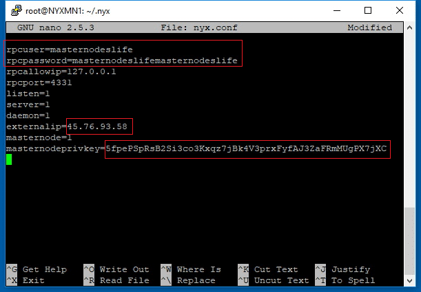 putty masternode