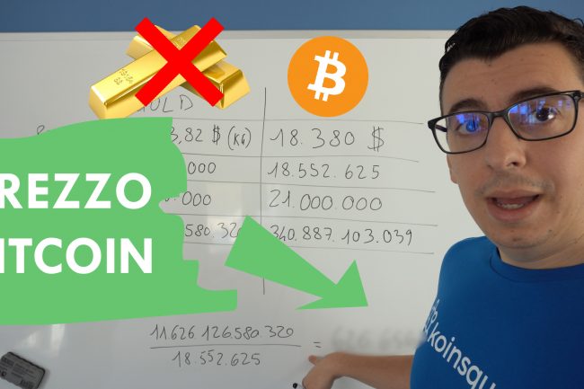 bitcoin supera l'oro