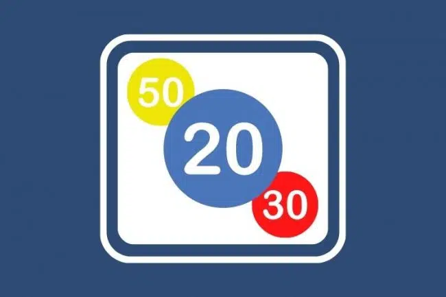 regola 50 30 20