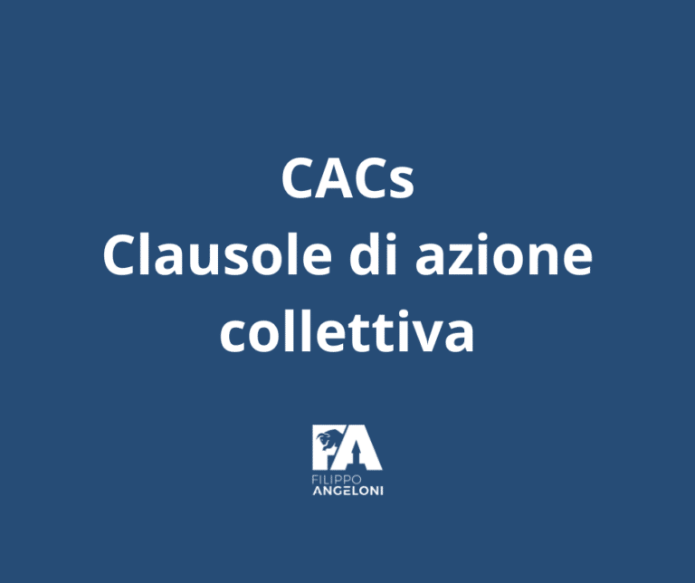 cacs clausole di azione collettiva