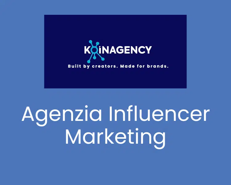 koinagency agenzia influencer marketing