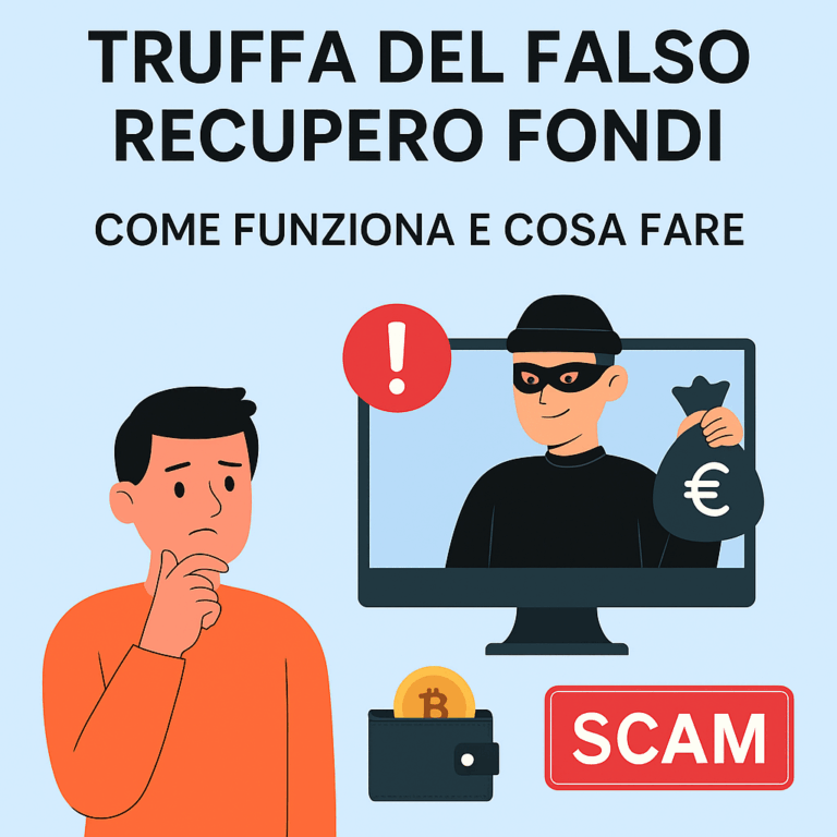 Truffa del falso recupero fondi